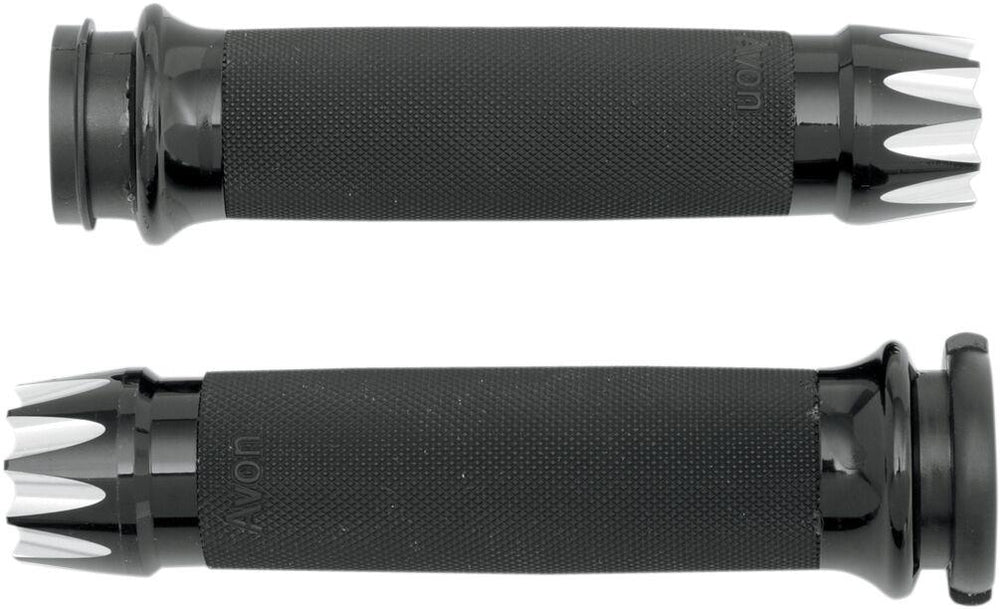 Avon Grips Excalibur Custom Grips For Harley Davidson FLDE 1750 2018-2020 - Black