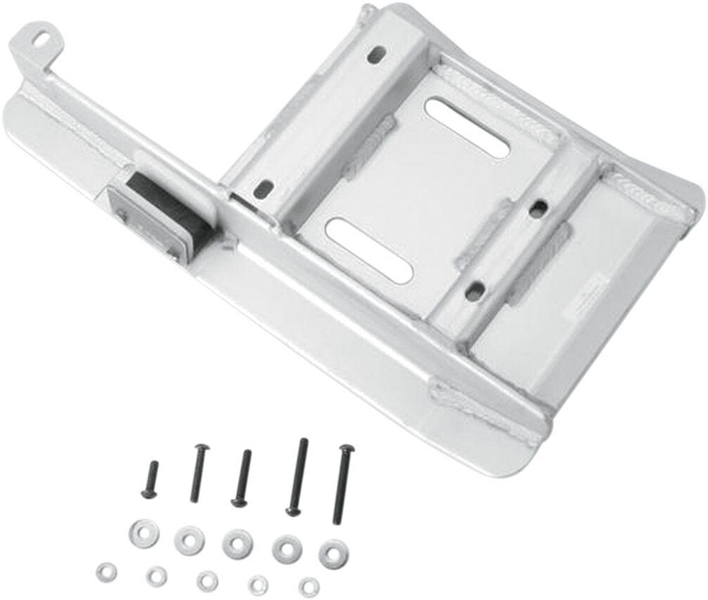 Moose Racing Bullet Line Heavy Duty Swingarm Skid Plate For Kawasaki KFX400 2X4 2003-2006 - Anodized