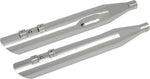 Drag Specialties Slashdown Silencers For Harley Davidson FLHR 1340 1995-1998 88.9 mm - Chrome