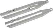 Drag Specialties Slashdown Silencers For Harley Davidson FLHR 1340 1995-1998 88.9 mm - Chrome