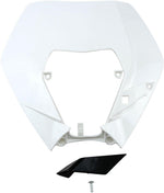 UFO Headlight Surround For KTM  EXC125 2009-2013 - White