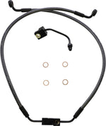 Magnum Shielding KarbonFibr Lower Brake Hose For Harley Davidson FXDF 1584 ABS 2012 Front/Lower