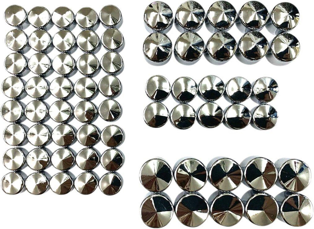 Drag Specialties Bolt Cover Engine Kit For Harley Davidson FLDE 1750 2018-2020 - Chrome