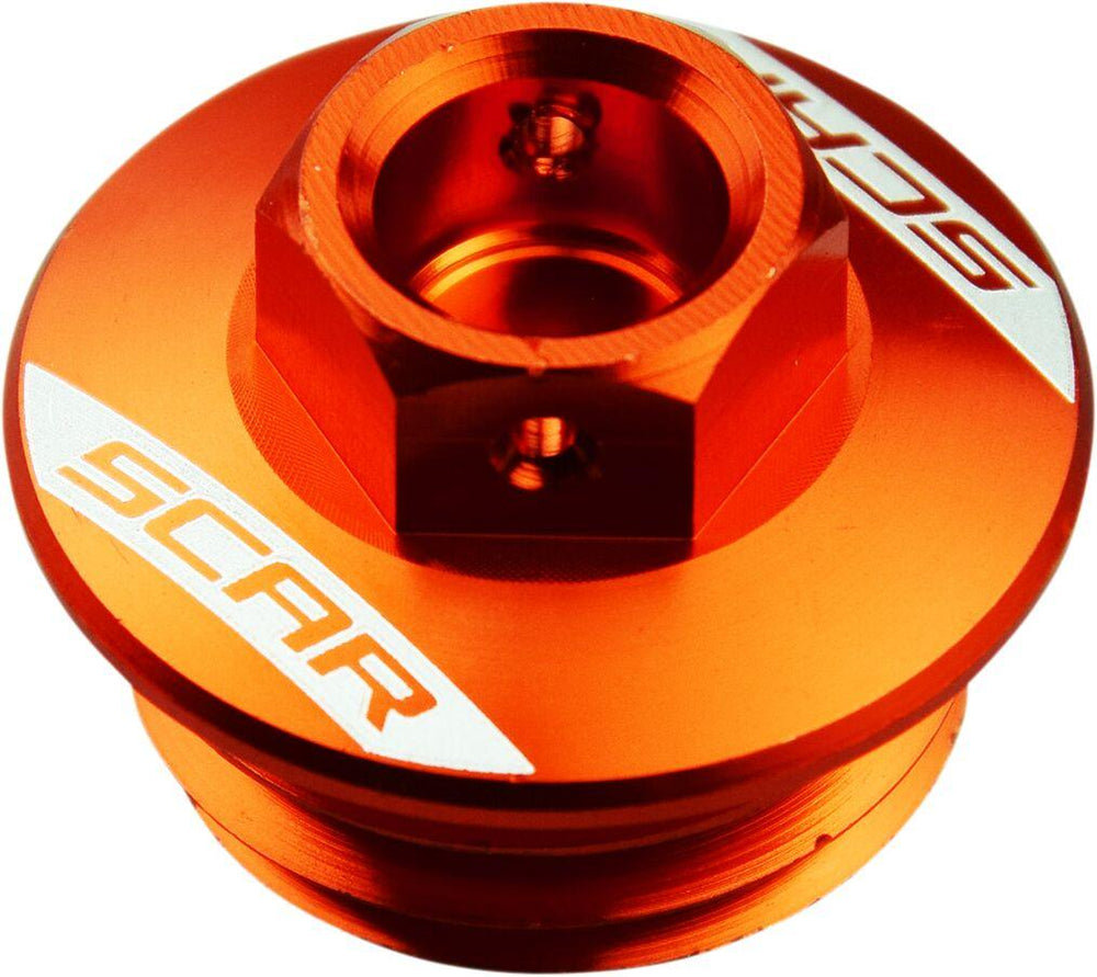 Scar Oil Filler Cap For Husqvarna 701 Enduro 2016-2024 - Orange