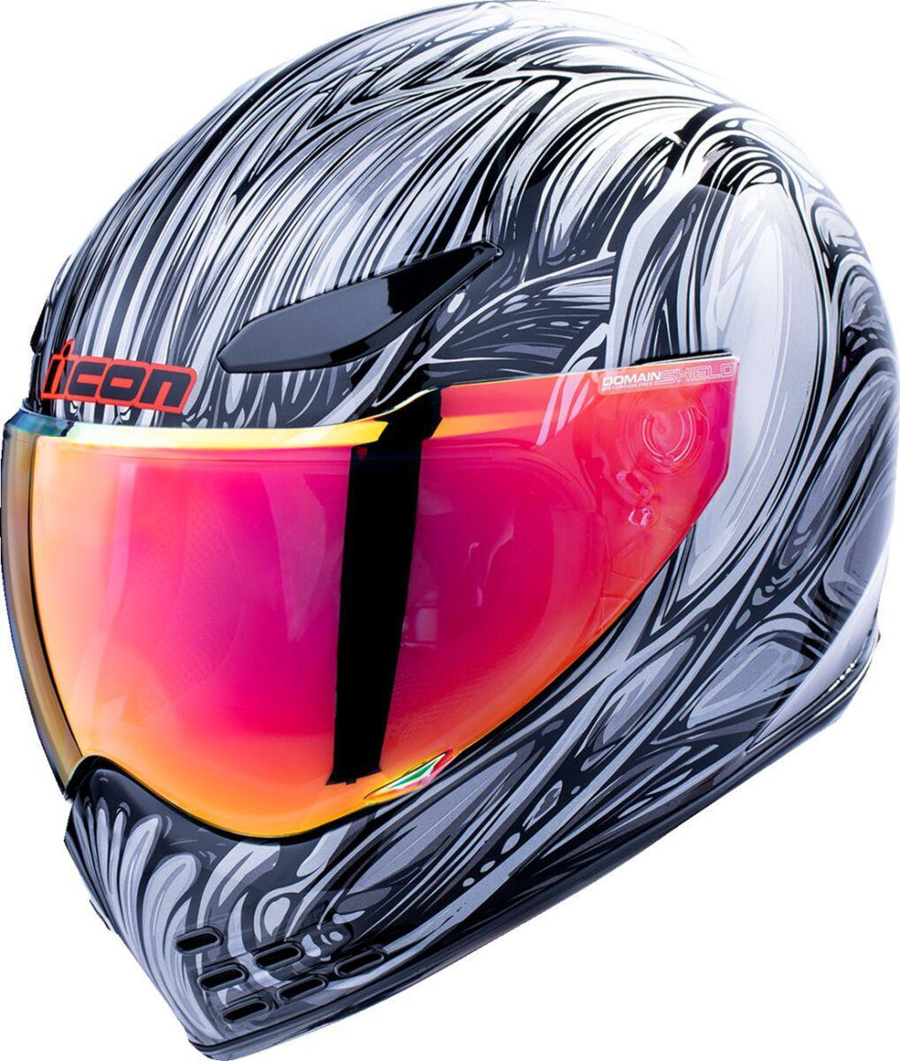 Icon Domain Nouveau Helmet - Silver