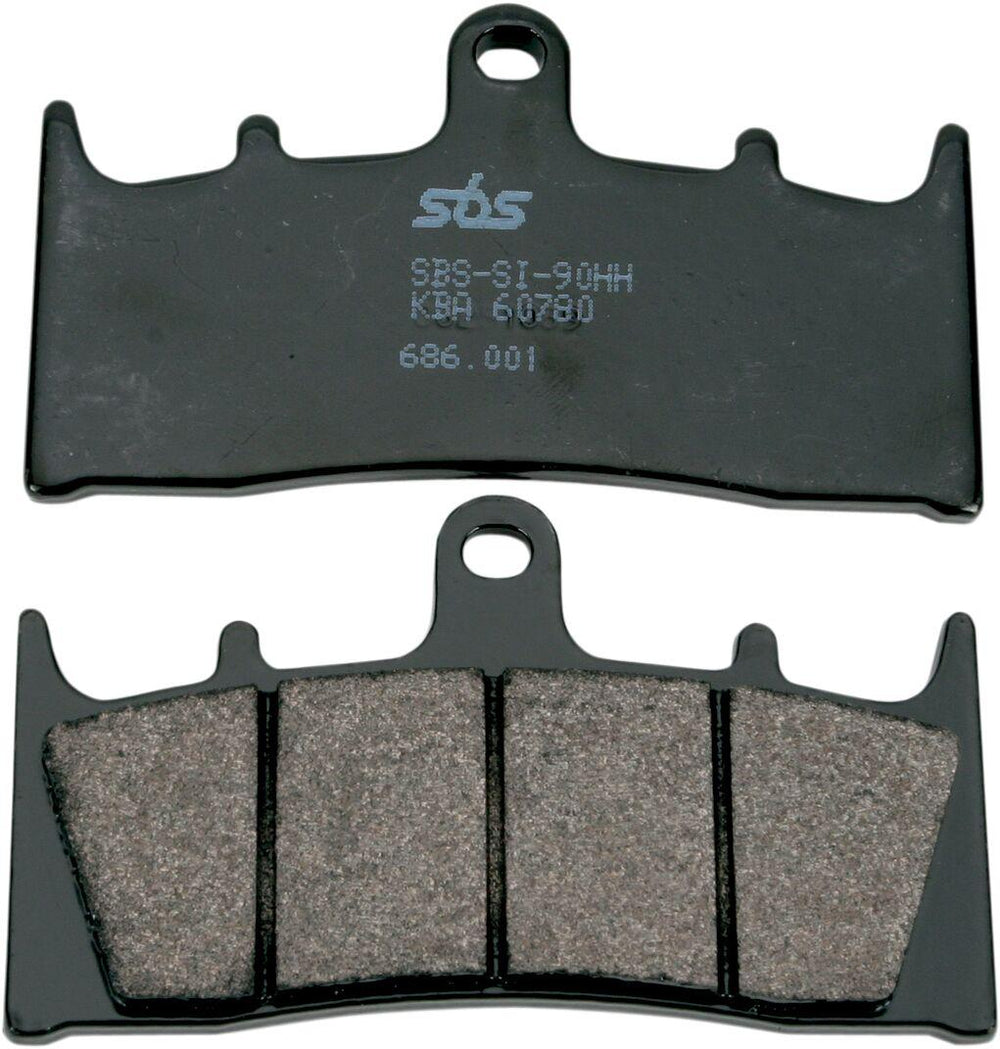 SBS HS Street Excel Sintered Front Brake Pads For Suzuki GSF 1200 2001-2005