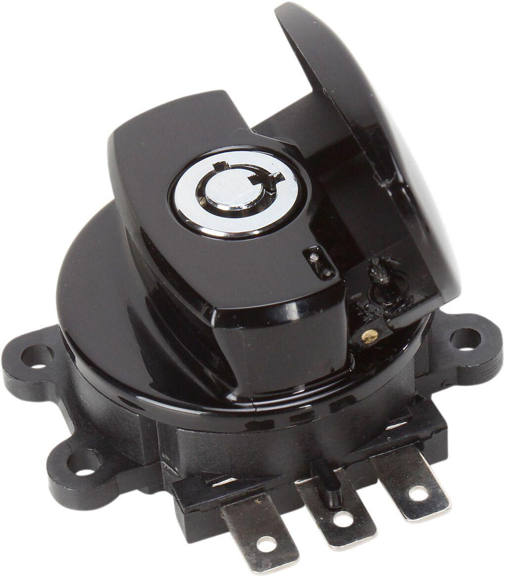 Drag Specialties Side Hinge Ignition Switch For Harley Davidson FLHR 1450 2003 - Black