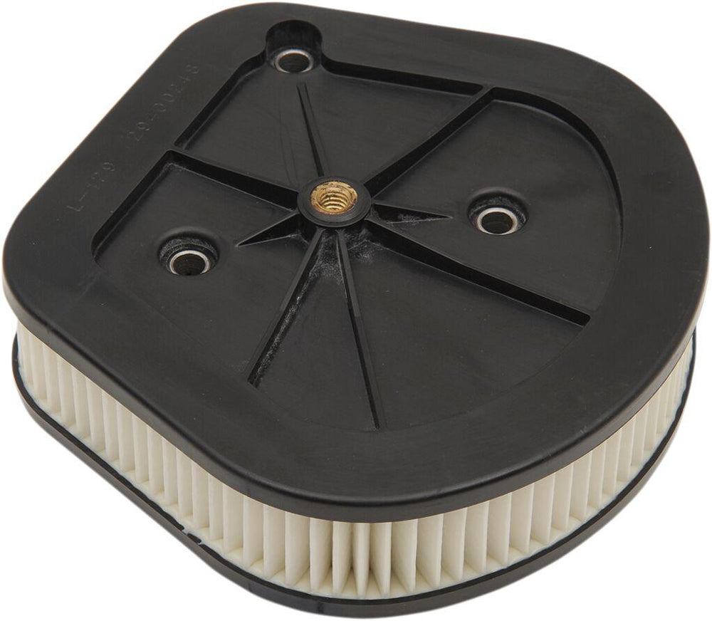 Drag Specialties Replacement Air Filter For Harley Davidson FLDE 1750 2018-2020 - Black White
