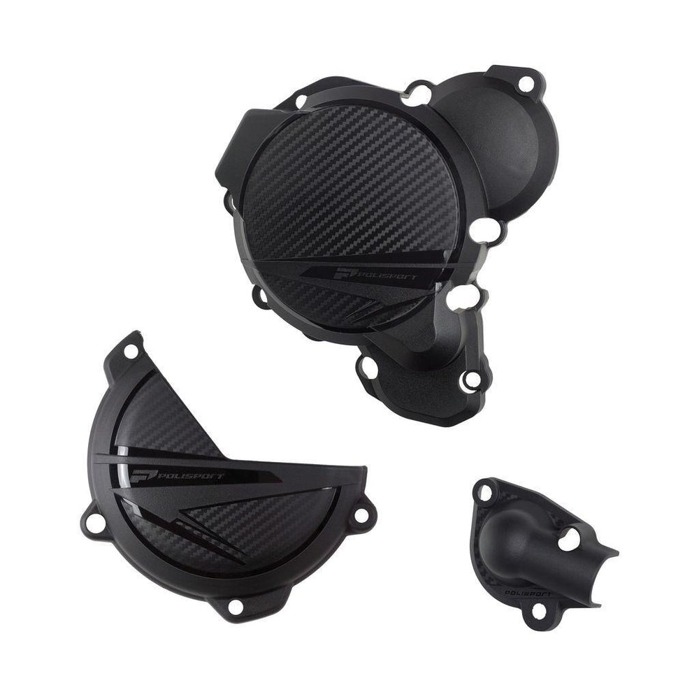 Polisport Full Engine Protector Kit For KTM EXC250 TBI 2024 - Black