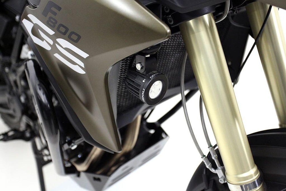 Denali Driving Light Mount For BMW F 800 GS 2014-2018 Black