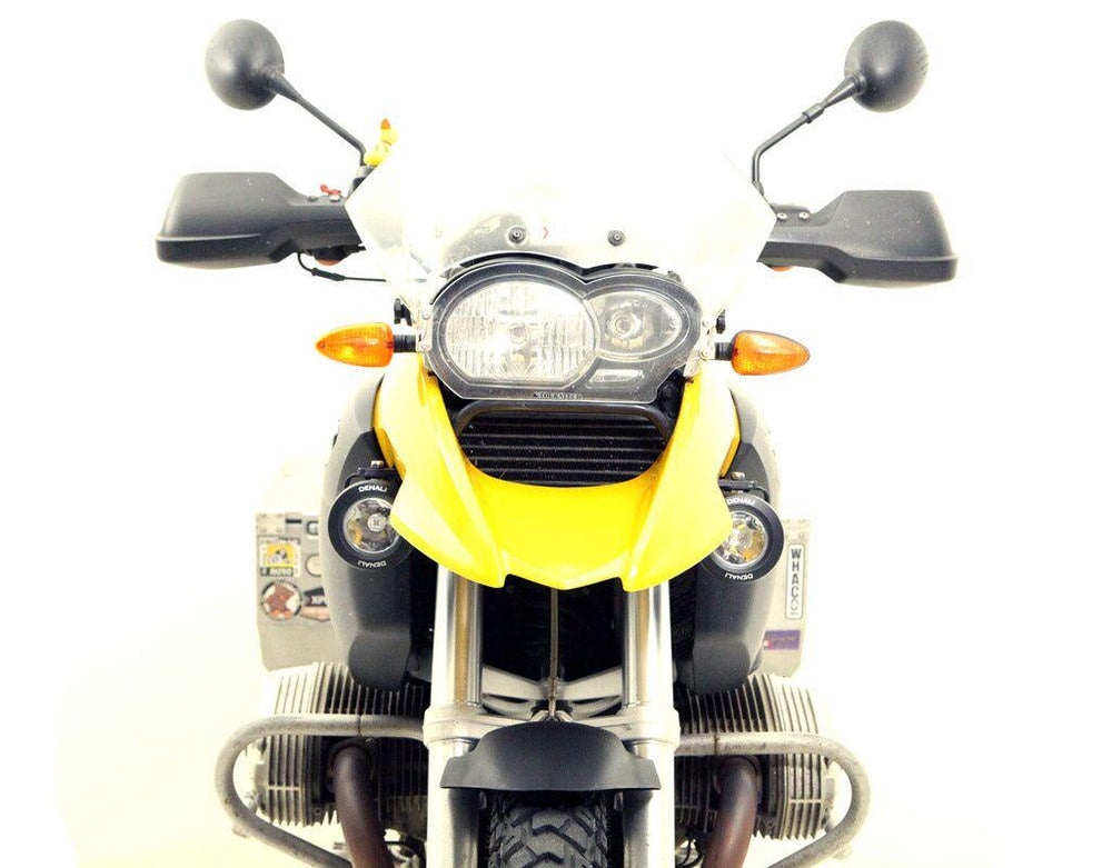 Denali Driving Light Mount For BMW R 1200 GS 2004-2013 Black