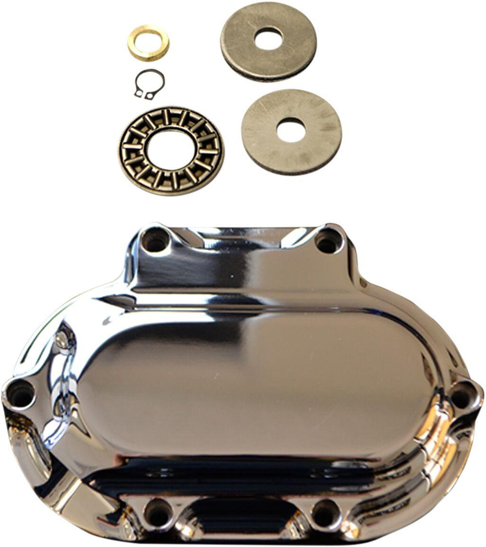 Trask Hydraulic Clutch Side Cover For Harley Davidson FLD 1690 2012-2013 - Chrome