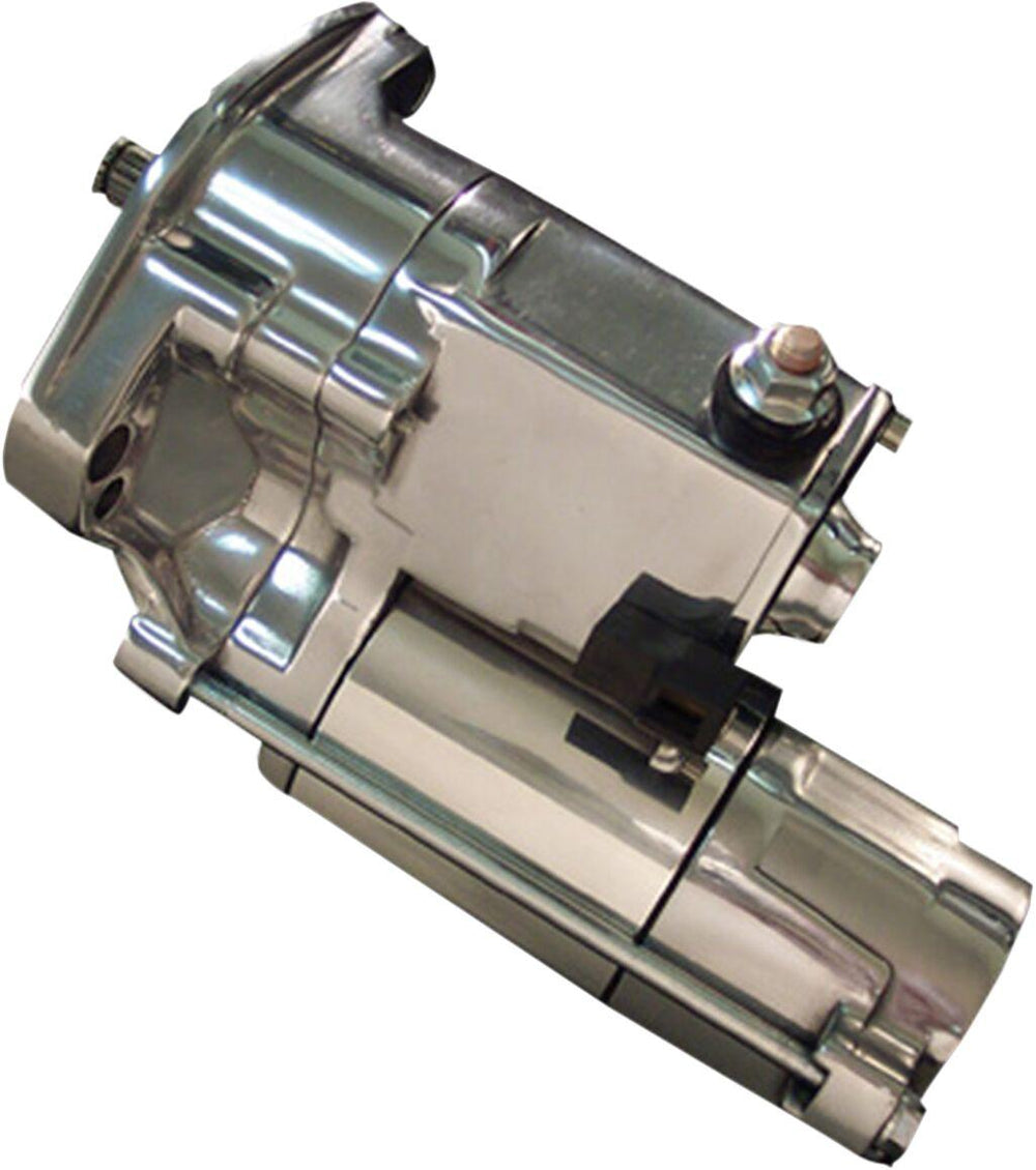 Terry Components Starter Motor For Harley Davidson FLHS 1340 1990-1993 - Chrome