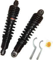 Drag Specialties Premium Ride-Height Adjustable Shocks For Harley Davidson XL1200C 2004-2020 Rear 330.00 mm (13.00") - Black