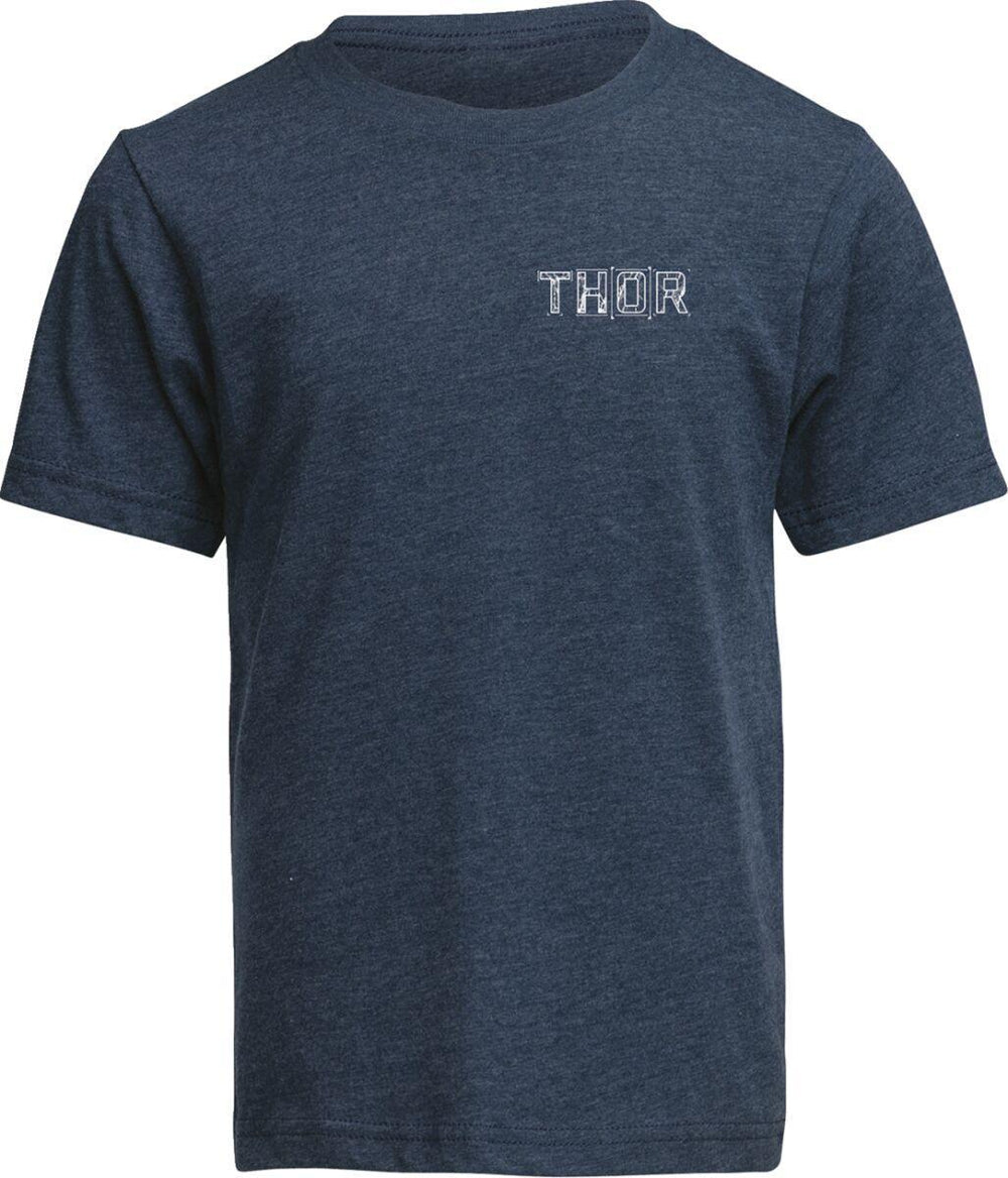 Thor Youth Blueprint T-Shirt - Navy