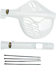 Maier Fork Disc Guard Kit For Honda CR125 1985-1989 Front - White
