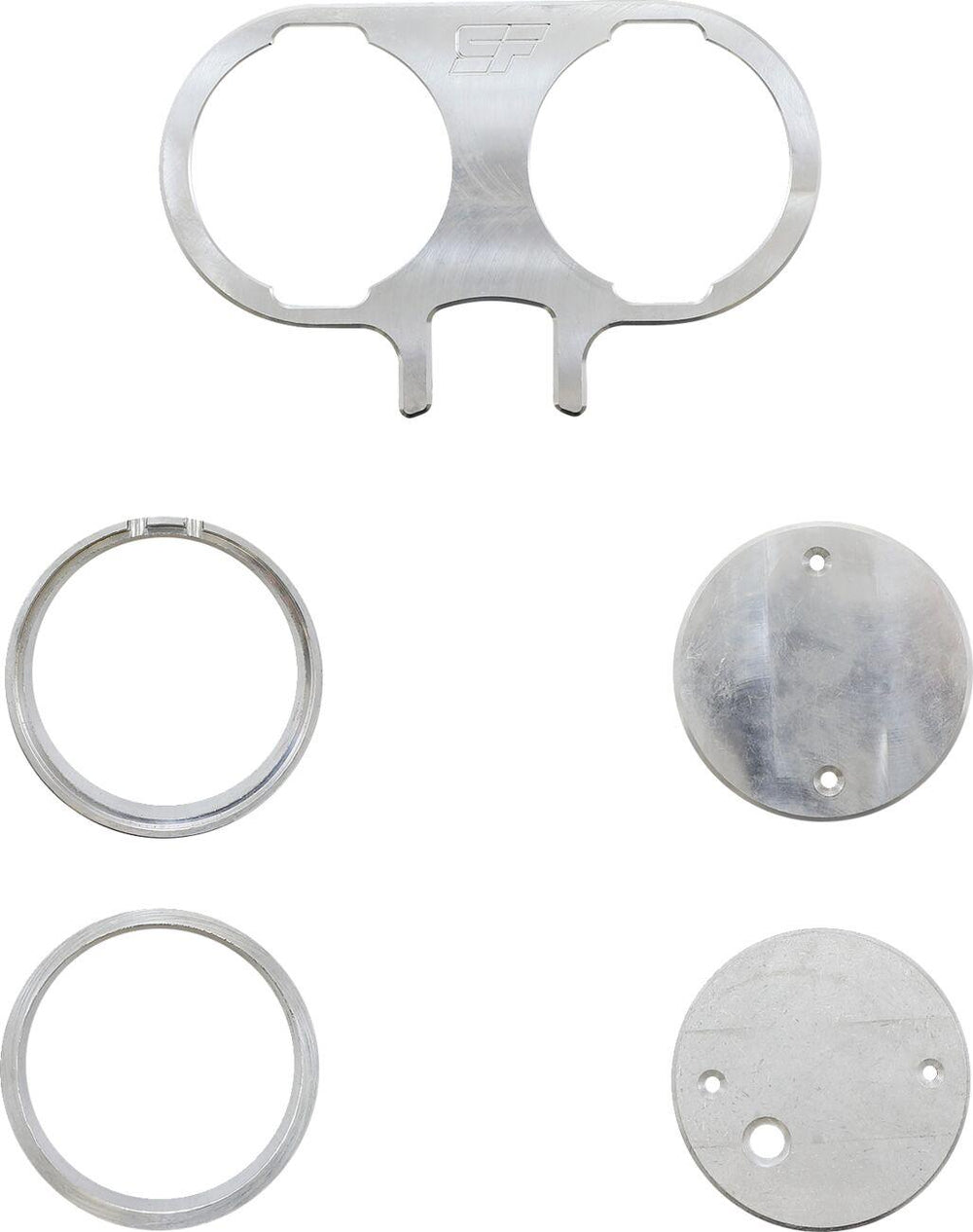 Slyfox Gauge For Harley Davidson FLD 1690 2012-2013 Dual - Unfinished