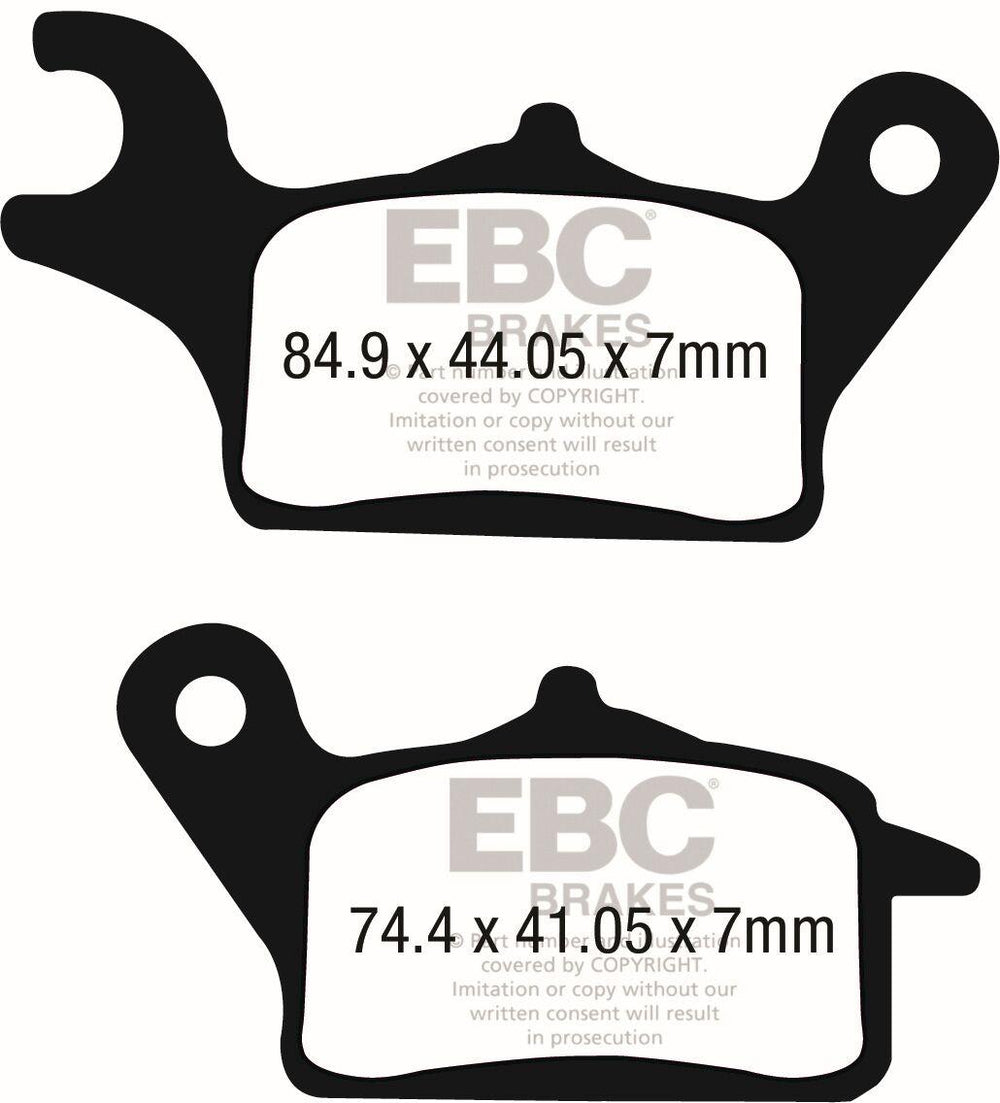 EBC SFAC Carbon Series Scooter Brake Pads For Honda NSC 110 CBS 2021 Front