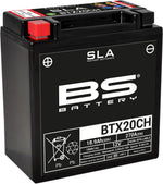 BS Battery SLA AGM Battery For Moto Morini 9 1 2 1200 2006-2010 - Black