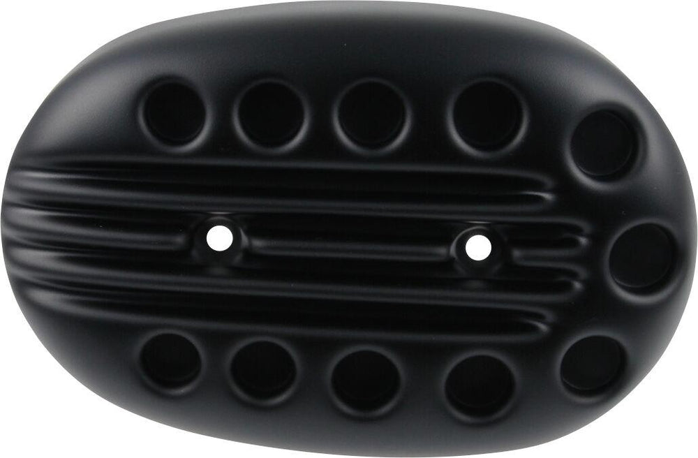 Cult Werk Slotted Air Filter Cover For Harley Davidson XL 1200 C 2004-2015 - Raw Black