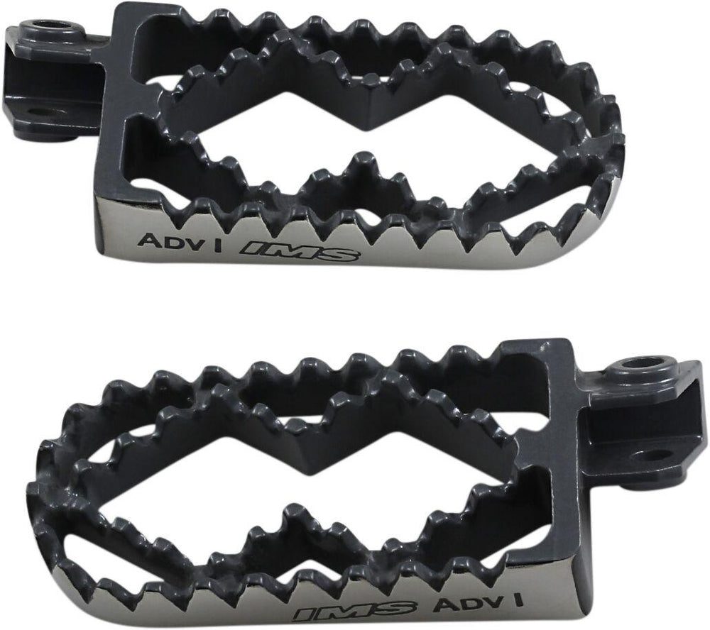 IMS Adventure Series Footpegs For Husqvarna 701Supermoto 2016-2022 - Black Silver