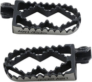 IMS Adventure Series Footpegs For Husqvarna 701Supermoto 2016-2022 - Black Silver