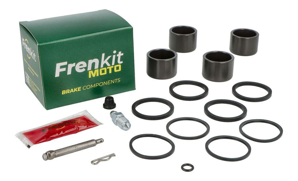 Frenkit Superkit Caliper Repair Kit For Ducati 748 1995-1998 Fits Front Right - Black/Silver/Stainless Steel