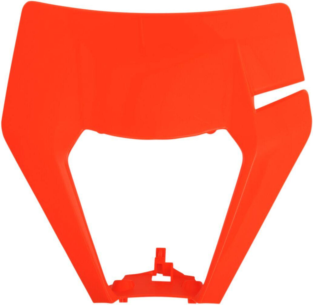 UFO Headlight Surround For KTM  EXC250 2017 - Fluorescent Orange OEM