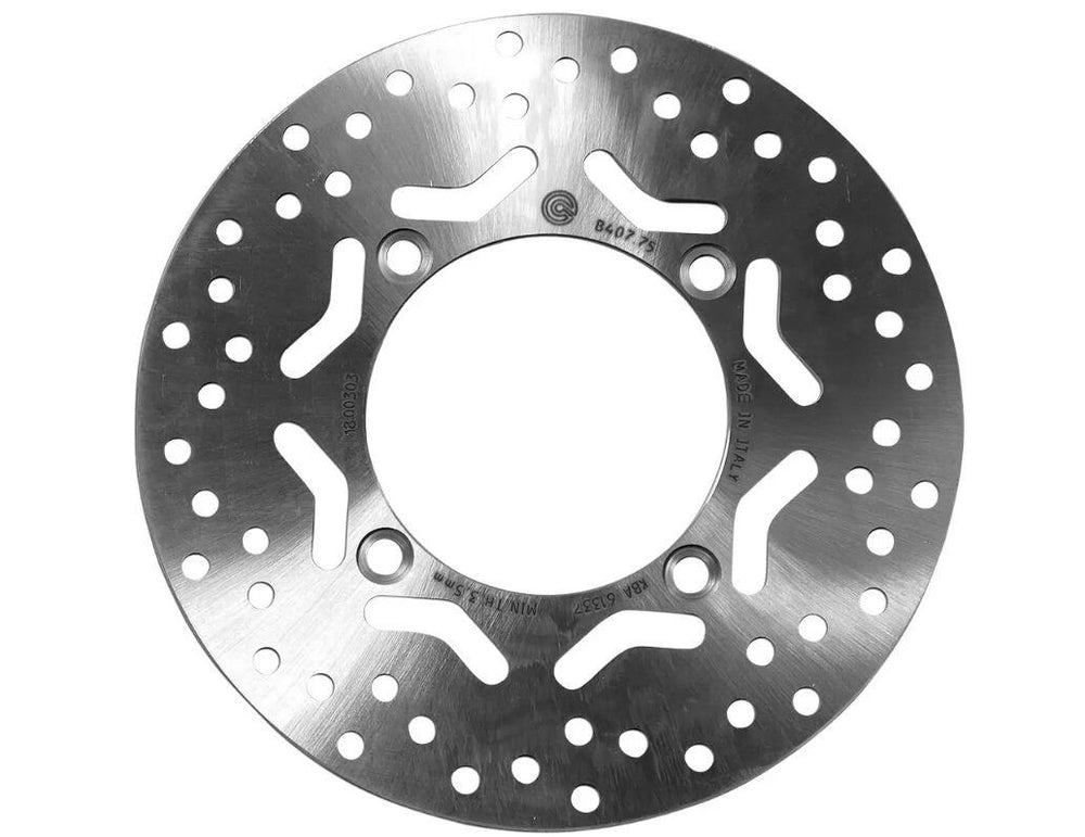 Brembo Oro Prime Line Fixed Brake Disc For Honda CB 250 1992-2003 Rear