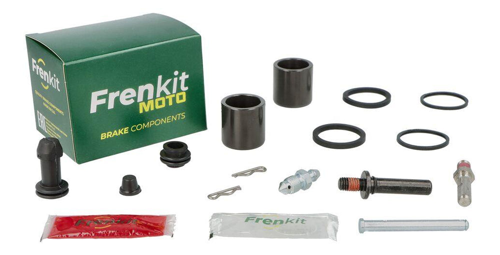 Frenkit Superkit Caliper Repair Kit For BMW G 450 X 2008-2011 Fits Front Left - Black/Silver/Stainless Steel