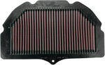 K&N High Flow Air Filter For Suzuki GSX-R 1000 2001-2004 - Black Red