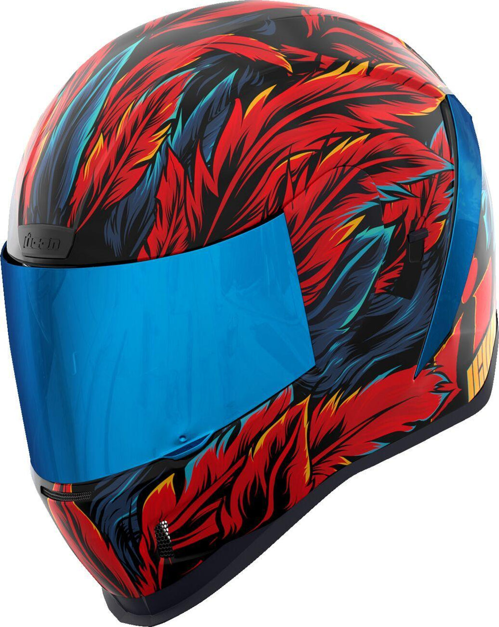 Icon Unisex Airform Fever Dream Helmet - Blue