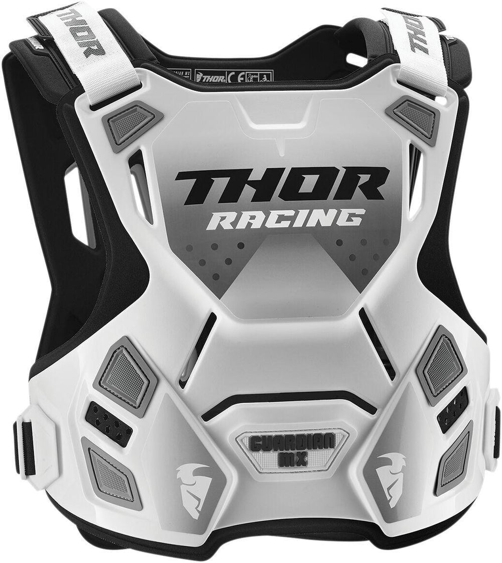 Thor Youth Guardian MX Roost Deflector - Black/White