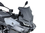 WRS Windscreen Sport Yamaha For Yamaha MT-09 TR DXCS 2025 30 cm (11-3/4") - Black