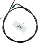 Barnett Stealth Series Throttle Idle Cable For Harley Davidson FLHR 1340 1996-1998 122 cm (48") - Black