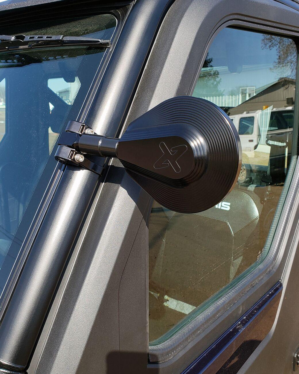 Klock Werks Mirror Extensions Kit For Can Am Defender HD10 4X4 2016-2018 - Black