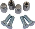 Moose Racing Wheel Stud Nut Kit For Yamaha YFM 700 GP 4X4 2017-2018 Fits Front Or Rear - Silver