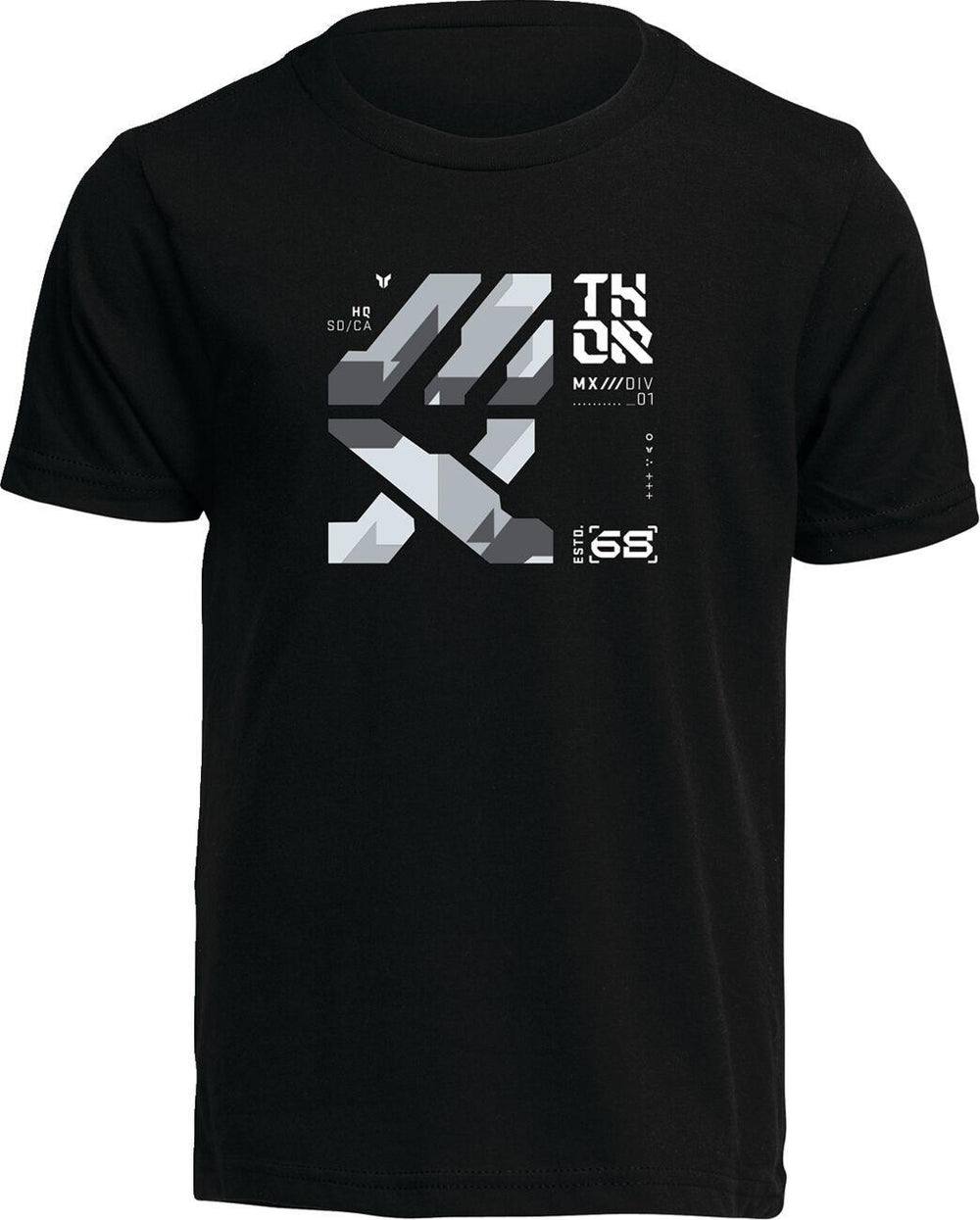 Thor Youth Forge T-Shirt - Black Grey