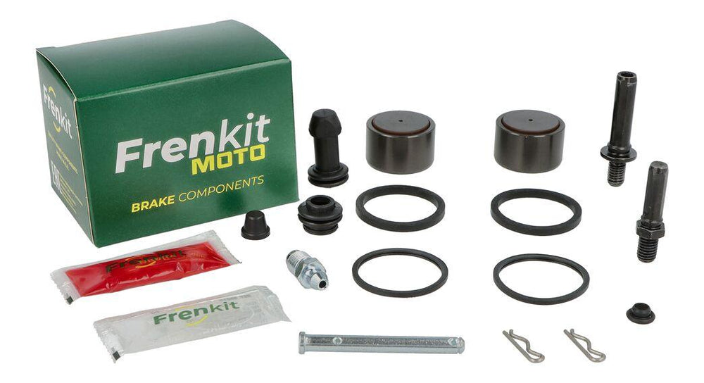 Frenkit Superkit Caliper Repair Kit For Ducati MultiStrada 1200 ABS 2015-2017 Fits Rear - Black/Silver/Stainless Steel
