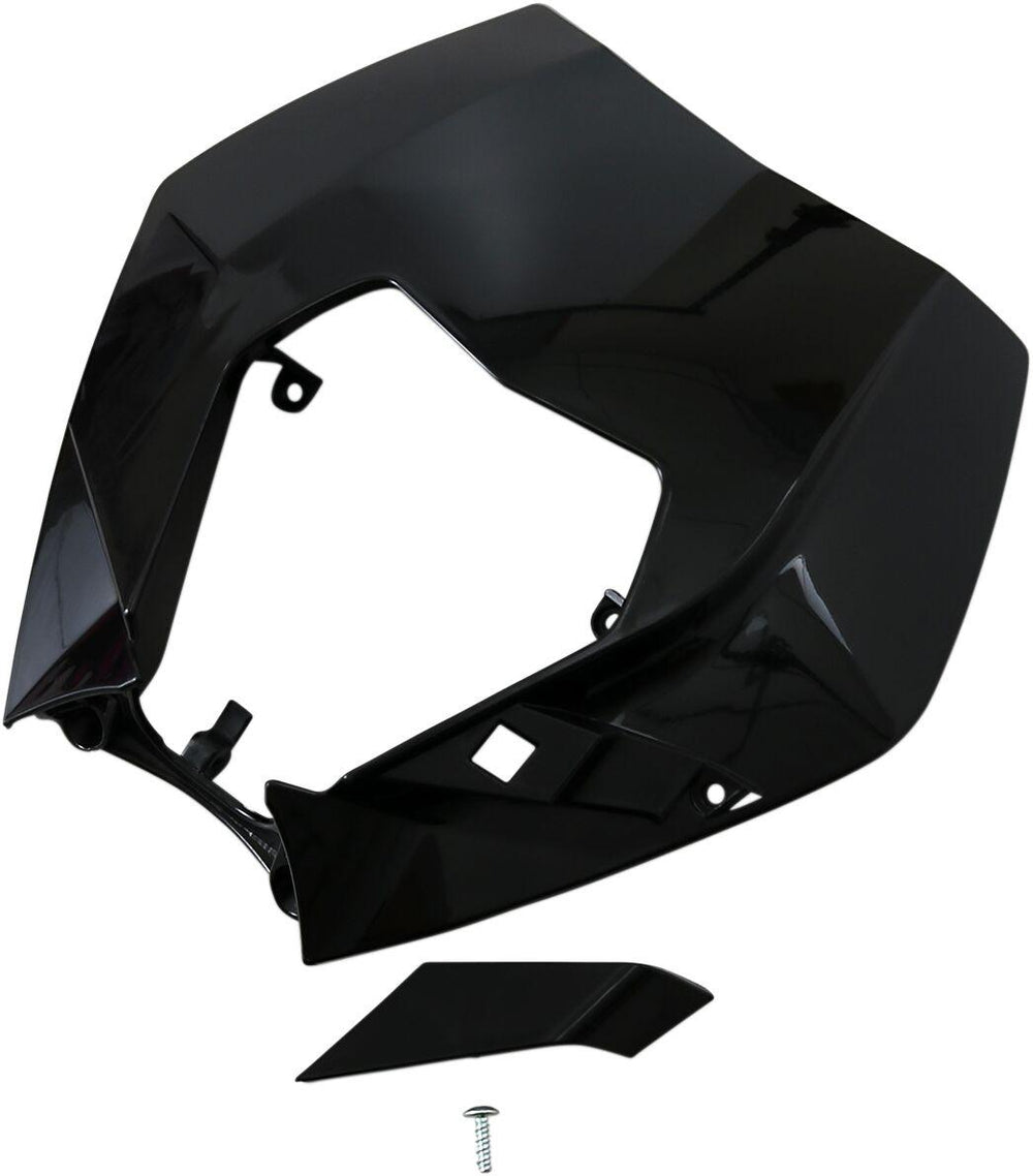 UFO Headlight Surround For KTM  EXC125 2009-2013 - Black