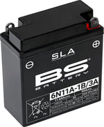 BS Battery SLA AGM Battery For BMW R 27 1960-1966 - Black
