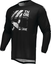 Thor Launchmode Brave Jersey - Black Camo Grey White
