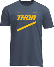 Thor Mens Adult Brave T-Shirt - Navy Yellow