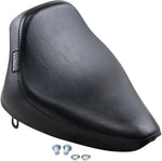 LE Pera Silhouette Deluxe Solo Seat For Harley Davidson FLST 1340 1986-1990 Plain - Black
