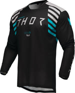 Thor Launchmode Zone Jersey - Black Light Grey Sand Turquoise