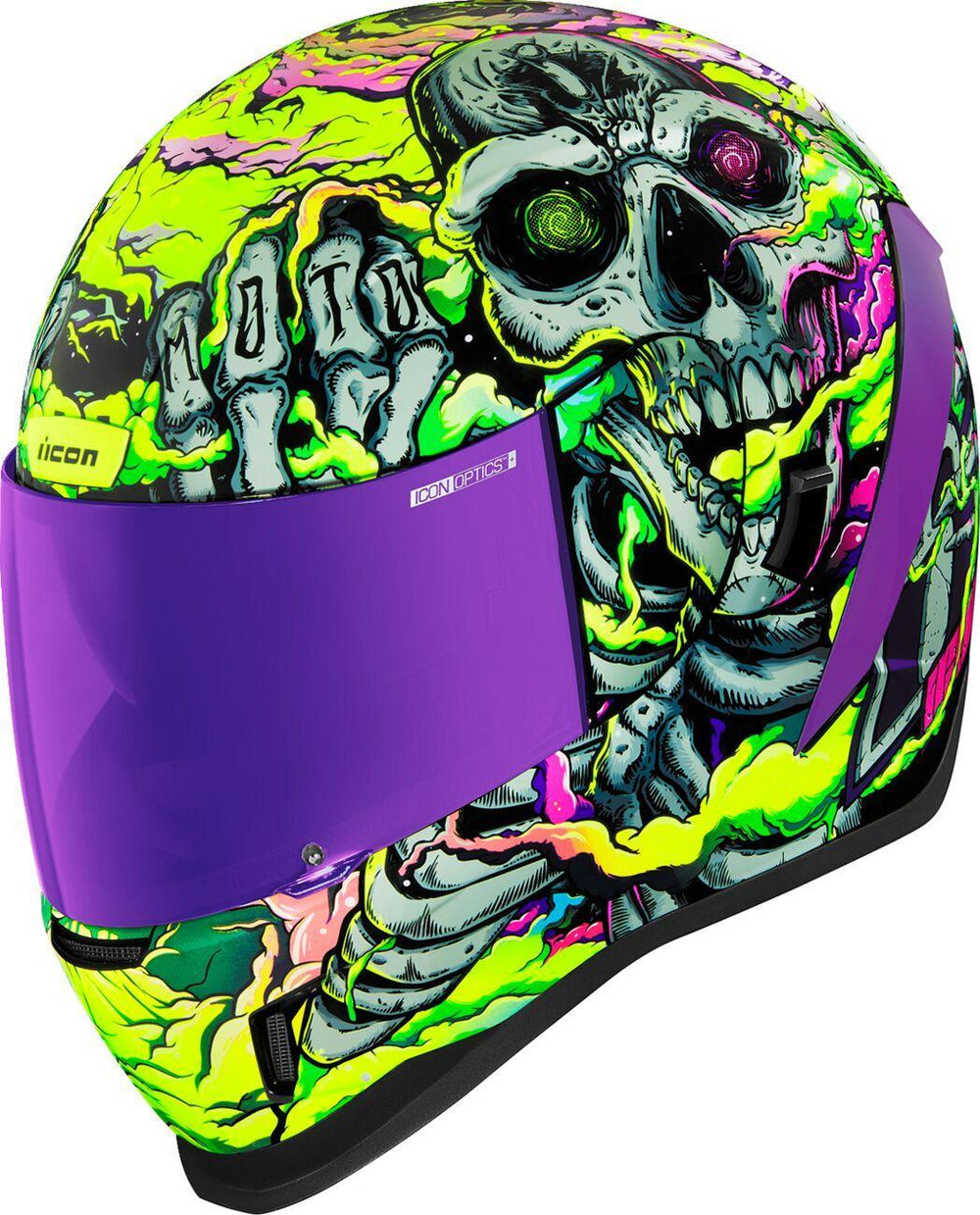 Icon Unisex Airform Hippy Dippy Helmet - Purple