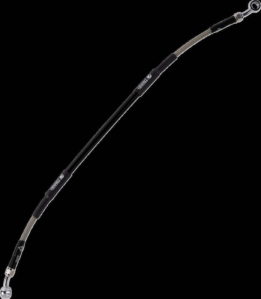 Moose Racing Stainless Steel Braided Brake Hose For Kawasaki KX65 2003-2011 Rear
