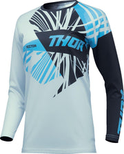 Thor Womens Sector Split Jersey - Black Blue