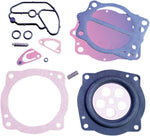 WSM Carburettor Rebuild Kit For Keihin For Kawasaki JF 650 X-2 1991-1995 - Black/Grey/Pink