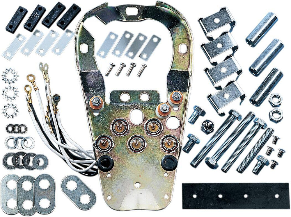 Drag Specialties Dash Base with Wire Harness Kit For Harley Davidson FL 1200 1970-1977